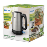 Philips | Daily Collection Kettle | HD9350/90 | Electric | 2200 W | 1.7 L | Stainless steel | 360° rotational base | Stainless steel