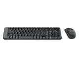 Logitech MK220 Combo Belaidė klaviatūra + pelė, US, Juoda