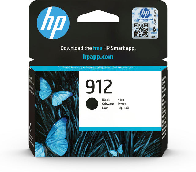 Hewlett-Packard 912 (3YL80AE), juoda kasetė