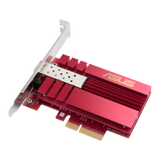Asus | XG-C100F 10G PCIe Network Adapter; SFP+ port for Optical Fiber Transmission and DAC cable | 10/100/1000/10000 Mbit/s