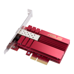 Asus | XG-C100F 10G PCIe Network Adapter; SFP+ port for Optical Fiber Transmission and DAC cable | 10/100/1000/10000 Mbit/s