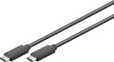 Goobay 67976 USB-C 3.1 generation 1 cable, black, 1m | Goobay | USB-C Charge Cable USB-C male