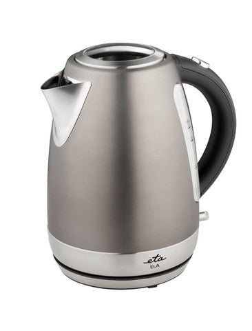 ETA | Kettle | ELA ETA859890040 | Standard | 2100 W | 1.7 L | Stainless steel | 360° rotational base | Grey