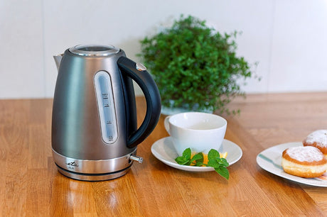 ETA | Kettle | ELA ETA859890040 | Standard | 2100 W | 1.7 L | Stainless steel | 360° rotational base | Grey