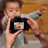 Canon | EOS R100 Mirrorless Camera + RF-S 18-45mm F4.5-6.3 IS STM Lens | 6052C013 | Megapixel 24.1 MP | ISO sensitivity (max) 12800 | Display diagonal 3.0 " | Wi-Fi | Automatic, manual | CMOS | Black