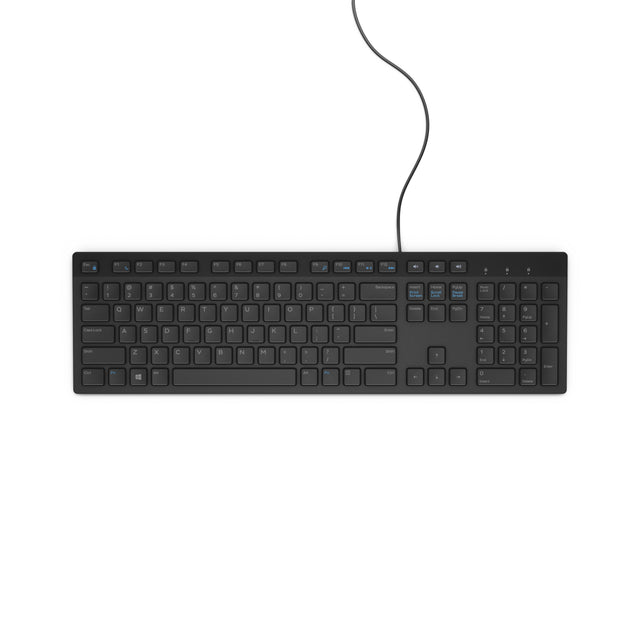Dell | KB216 RTL Box | Multimedia | Wired | US | Black