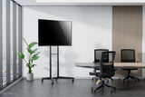 Neomounts Floor stand | FL50-540BL1 TV trolley | Adjustable Height, Tilt | 37-70 " | Maximum weight (capacity) 50 kg | Black