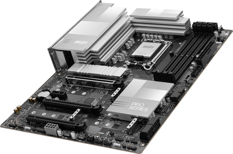 MSI PRO Z890-P WIFI | Processor family Intel | Processor socket LGA1851 | DDR5 UDIMM | Supported hard disk drive interfaces SATA, M.2 | Number of SATA connectors 4