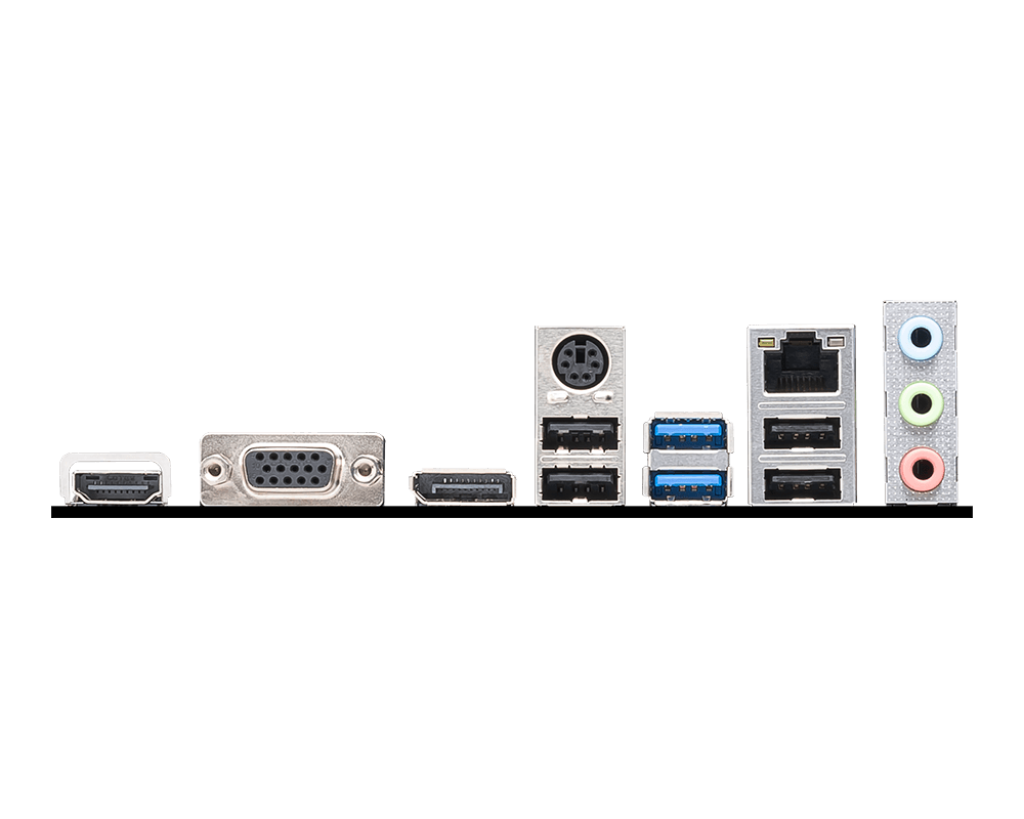 MSI | PRO H610M-G | Processor family Intel | Processor socket LGA1700 | DDR5 | Supported hard disk drive interfaces SATA, M.2 | Number of SATA connectors 4