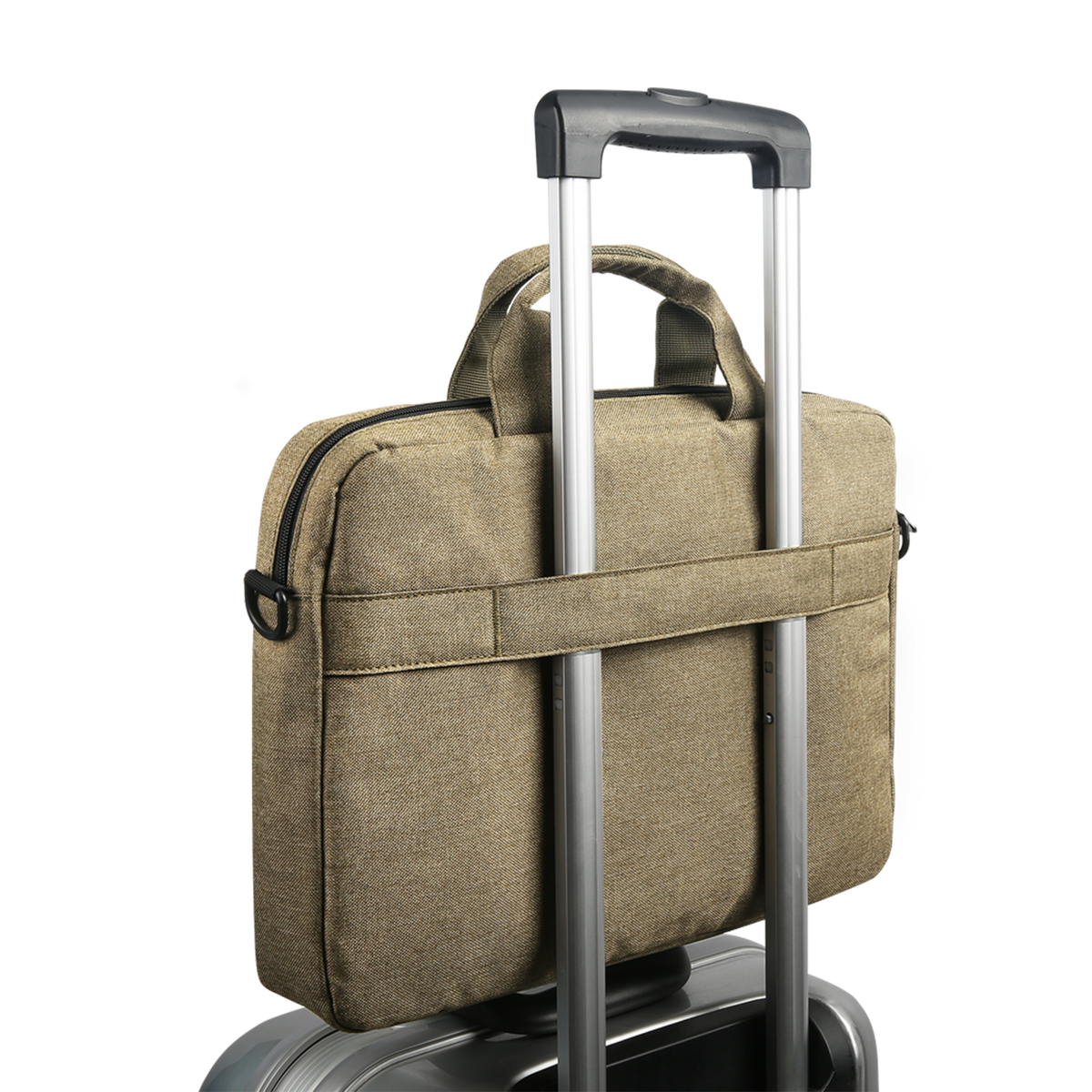 Lenovo | Casual Toploader T210 | Fits up to size 15.6 " | Messenger - Briefcase | Green
