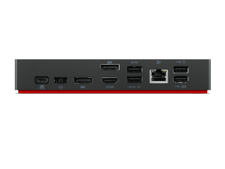 Lenovo ThinkPad Universal USB-C Dock (40AY0090EU) Jungčių stotelė, Juoda
