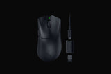 Razer DeathAdder V3 HyperSpeed Belaidė žaidimų pelė RF Wireless + USB-C, 26000 DPI, Juoda