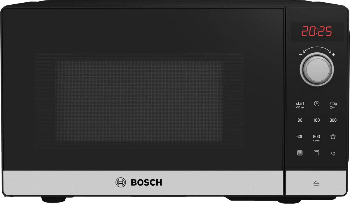 Bosch | Microwave oven Serie 2 | FEL023MS2 | Free standing | 800 W | 20 L | Grill | Black