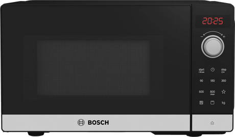 Bosch | Microwave oven Serie 2 | FEL023MS2 | Free standing | 800 W | 20 L | Grill | Black