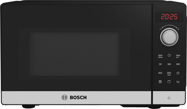 Bosch | Microwave oven Serie 2 | FEL023MS2 | Free standing | 800 W | 20 L | Grill | Black