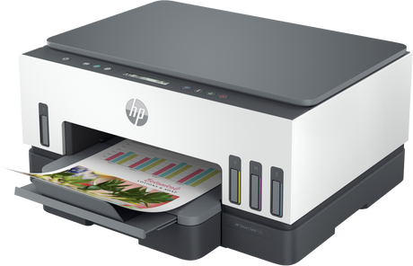 HP Smart Tank 720 AiO Spausdintuvas rašalinis spalvotas MFP A4 15 ppm USB Wi-Fi