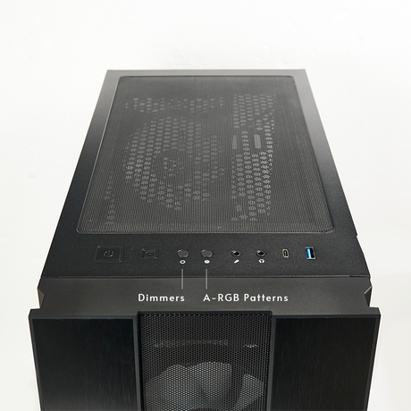CHIEFTEC Hunter 2 gaming chassis ATX Bl