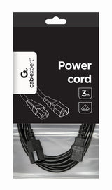 Cablexpert | PC-189-VDE-3M Power cord (C13 to C14), VDE approved