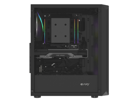 Fury PC Case | SHOBO SH4F RGB | Midi-Tower | Black