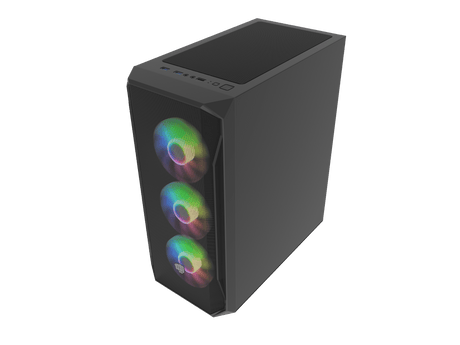 Fury PC Case | SHOBO SH4F RGB | Midi-Tower | Black