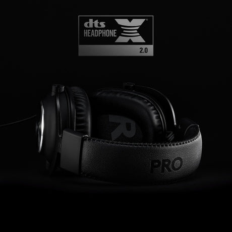 Logitech G PRO X Laidinės žaidimų ausinės, Juoda