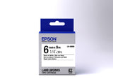 Epson LK-2WBN (C53S652003) Ženklinimo juostos kasetė, Standard, Black on White (6mm, 9m)