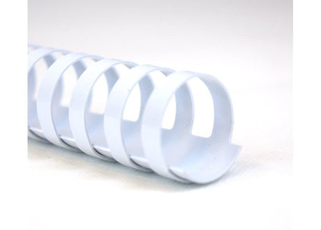 Spiralė įrišimui 12mm, balta, (100vnt.)