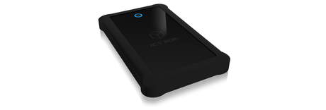 Raidsonic | ICY BOX | IB-233U3-B External enclosure for 2.5" SATA HDD/SSD with USB 3.0 interface and silicone protection sleeve | SATA I, II, III | USB 3.0 | 2.5"