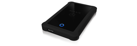 Raidsonic | ICY BOX | IB-233U3-B External enclosure for 2.5" SATA HDD/SSD with USB 3.0 interface and silicone protection sleeve | SATA I, II, III | USB 3.0 | 2.5"