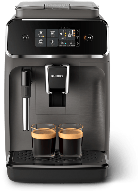 Philips | Espresso Coffee Maker | EP2224/10 | Pump pressure 15 bar | Built-in milk frother | Fully automatic | Kashmir Gray