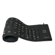 Logilink | Flexible waterproof Keyboard USB + PS/2 | ID0019A | Flexible keyboard | Wired | DE | Black