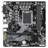 Gigabyte | B760M H DDR4 1.0 M/B | Processor family Intel | Processor socket LGA1700 | DDR4 DIMM | Memory slots 2 | Supported hard disk drive interfaces SATA, M.2 | Number of SATA connectors 4 | Chipset Intel B760 Express | Micro ATX