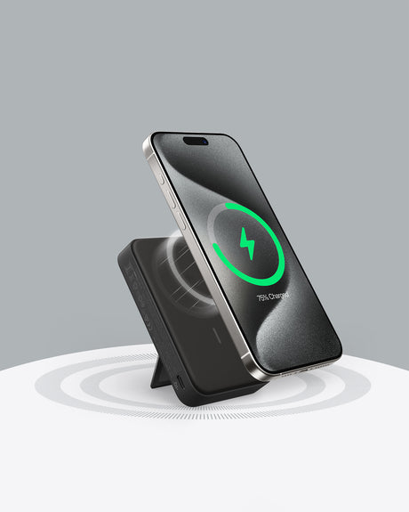 Anker 633 Magnetic Wireless Power Bank with 27W USB C port | A1654G11 | 10000 mAh | Black