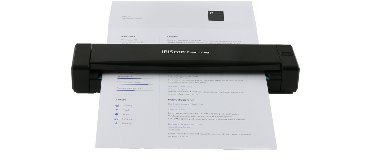 IRIS | IRIScan | Executive 4 IRIS | Sheetfed scanner