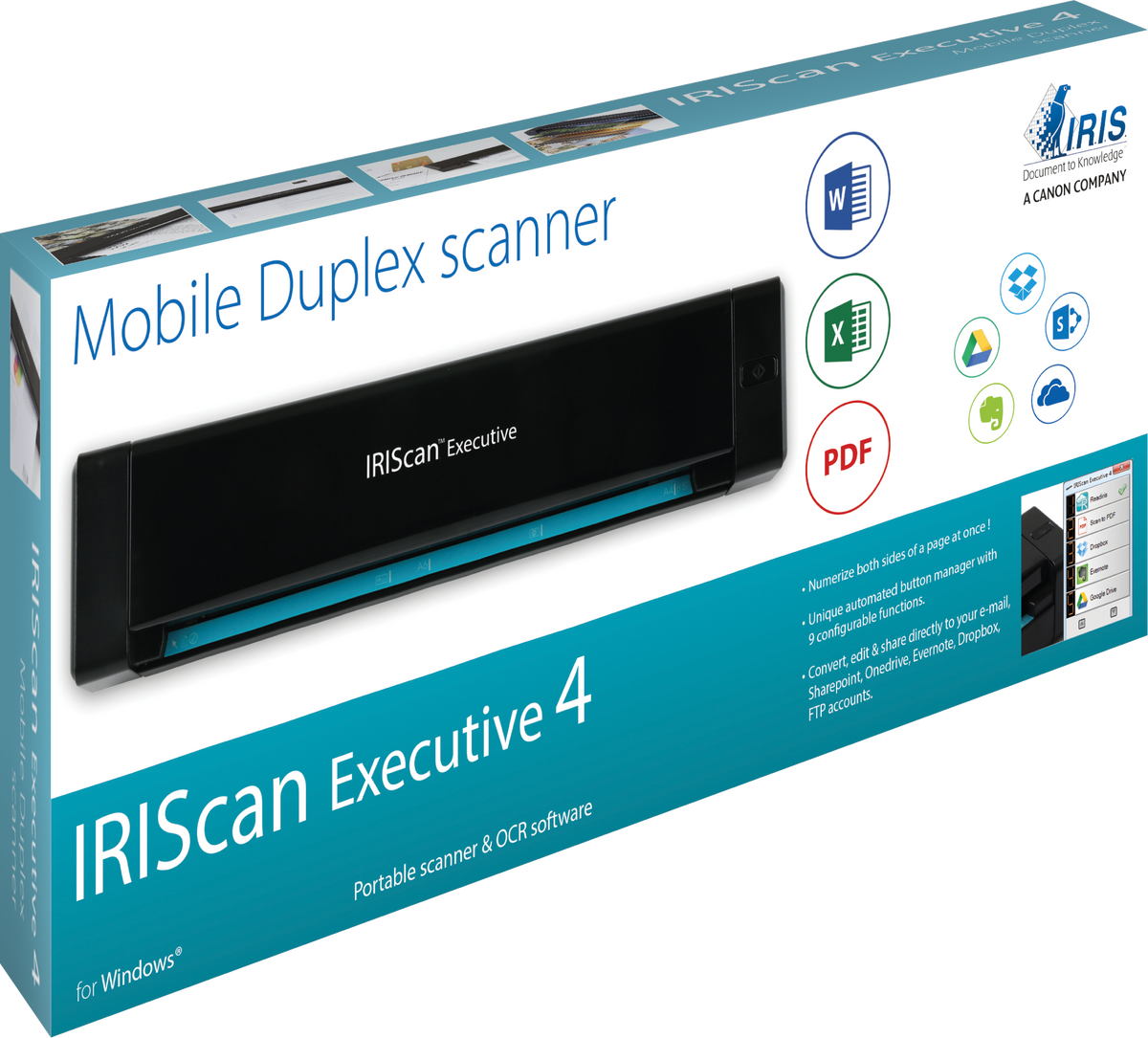 IRIS | IRIScan | Executive 4 IRIS | Sheetfed scanner