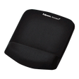 Fellowes | Mouse pad with wrist support PlushTouch | Mouse pad with wrist pillow | 238 x 184 x 25.4 mm | Black