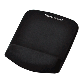 Fellowes | Mouse pad with wrist support PlushTouch | Mouse pad with wrist pillow | 238 x 184 x 25.4 mm | Black