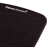 Fellowes | Mouse pad with wrist support PlushTouch | Mouse pad with wrist pillow | 238 x 184 x 25.4 mm | Black