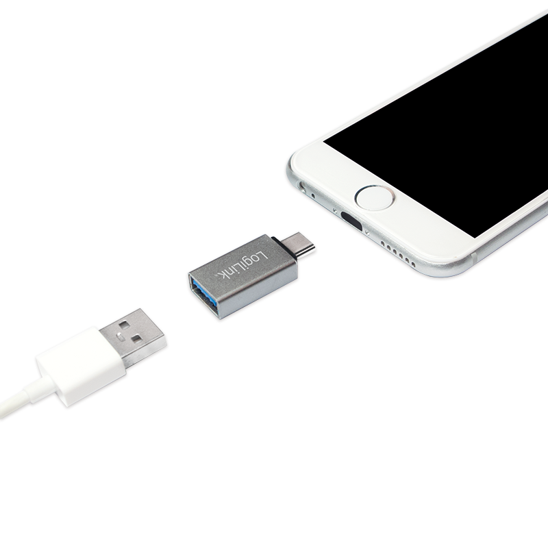 Logilink | USB-C to USB3.0 and Micro USB Adapter | USB 3.1 type-C | USB 3.0, Micro USB 2.0
