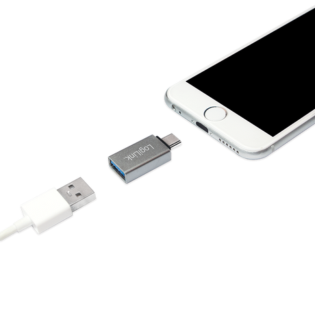 Logilink | USB-C to USB3.0 and Micro USB Adapter | USB 3.1 type-C | USB 3.0, Micro USB 2.0