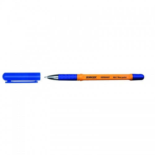 Stanger Tušinukas Finepoint Softgrip 0.7 mm, mėlynas, 1 vnt. 18000300056