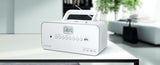 Muse | M-28RDW | Portable radio CD/MP3 Player with USB | White