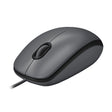 Logitech M100 Laidinė pelė USB-A 1000 DPI, Juoda