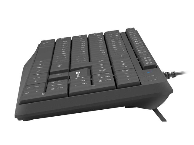 Natec | Keyboard | Nautilus NKL-1950 | Keyboard | Wired | US | Black