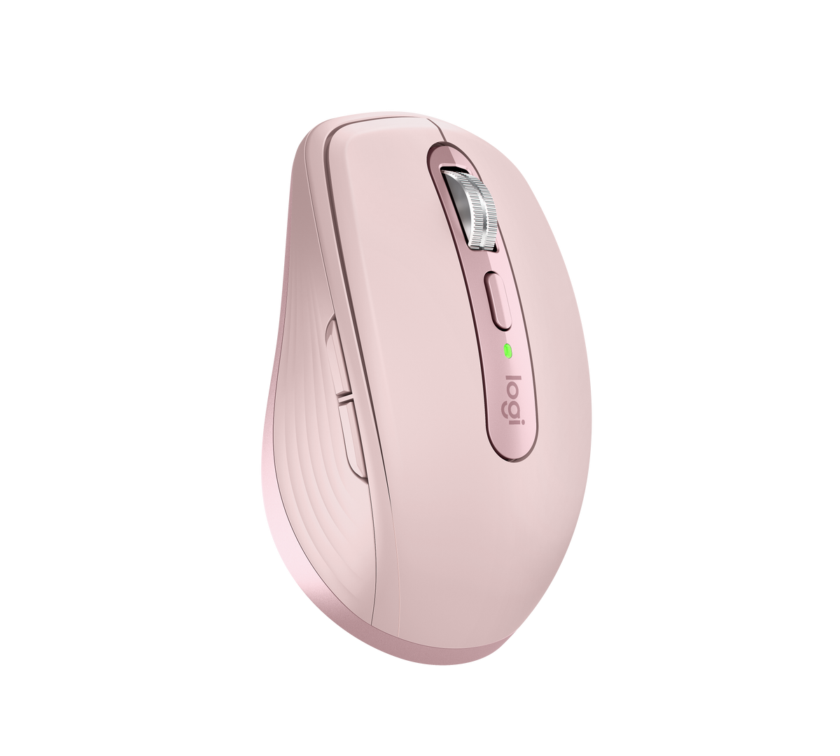 Belaidė pelė Logitech MX Anywhere 3S - RF Wireless + Bluetooth, Laser, 8000 DPI, Rose