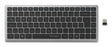 Kensington KB435 EQ Rechargeable Multi-Device Compact Klaviatūra RF+BT, US, Space Grey