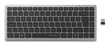 Kensington KB435 EQ Rechargeable Multi-Device Compact Klaviatūra RF+BT, US, Space Grey