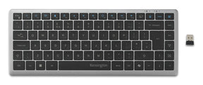 Kensington KB435 EQ Rechargeable Multi-Device Compact Klaviatūra RF+BT, US, Space Grey