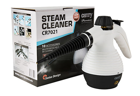 Camry | Steam cleaner | CR 7021 | Power 1100 W | Steam pressure 3.5 bar | Water tank capacity 0.35 L | White