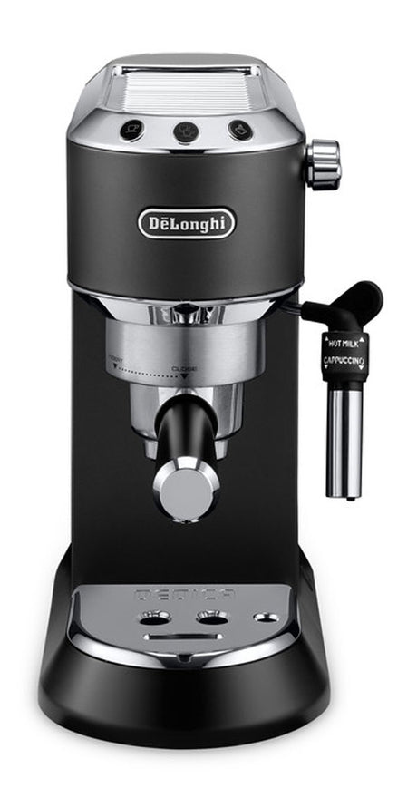 Delonghi | Dedica Pump Espresso | EC685.BK | Pump pressure 15 bar | Built-in milk frother | Semi-automatic | 1300 W | Black/Stainless Steel